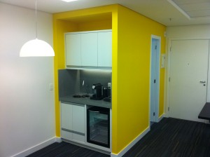 Escritório comercial de 35m² - Copa